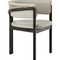 Metal Detail Curved Dining Chair | Morpho By Tomorrowland Volita | Oroa.com