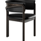 Metal Detail Curved Dining Chair | Morpho By Tomorrowland Volita | Oroa.com
