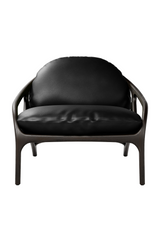Brown Teak Lounge Chair | Morpho By Tomorrowland Vime | Oroa.com