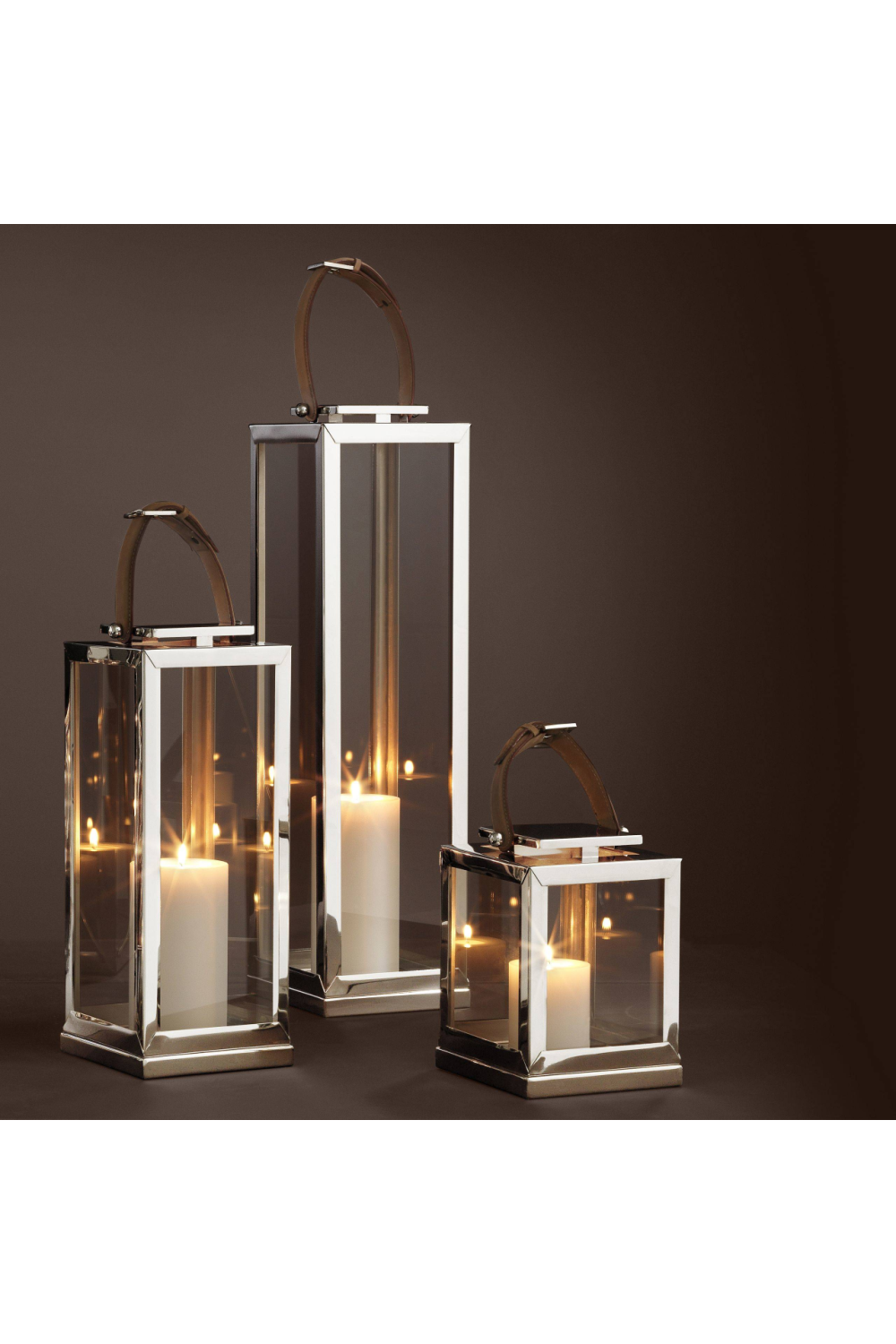 Nickel Finished Lantern | Eichholtz Georgian | Oroa.com