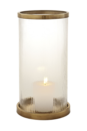 Ribbed Glass Hurricane | Eichholtz Harrington | Oroa.com