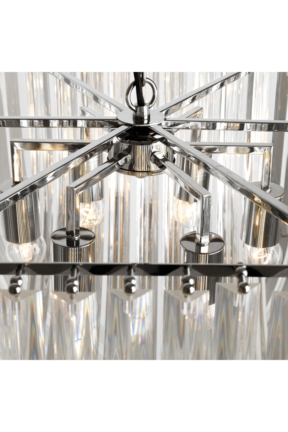 (Open Box) Lucite Loop Chandelier | Eichholtz Hyeres