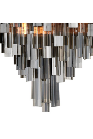 Nickel Glass Chandelier | Eichholtz Salerno | Oroa.com