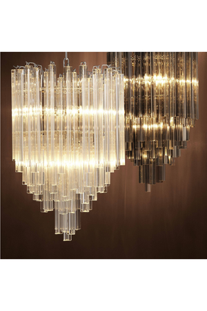 Nickel Glass Chandelier | Eichholtz Salerno | Oroa.com