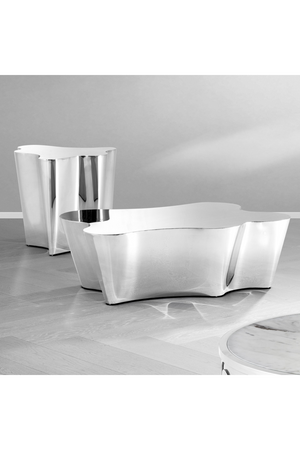 Silver Tree Stump Coffee Table | Eichholtz Sceptre | Oroa.com