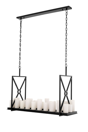 Black Candle Chandelier | Eichholtz Commodore | Oroa.com