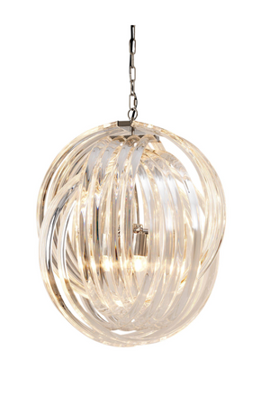 Lucite Loop Chandelier | Eichholtz Marco Polo | Oroa.com