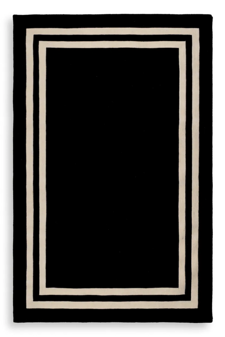 Black Wool Carpet | Eichholtz Celeste | Oroa.com