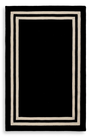 Black Wool Carpet | Eichholtz Celeste | Oroa.com