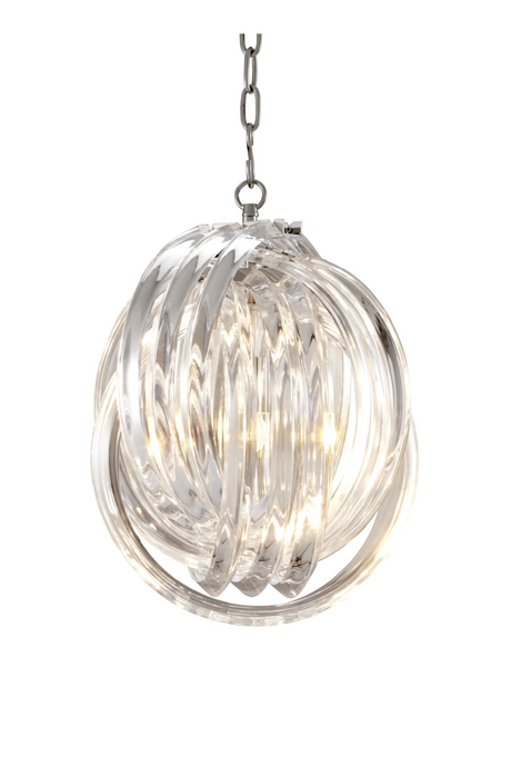 Lucite Loop Chandelier | Eichholtz Marco Polo | Oroa.com