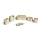 Elegant Marble Bathroom Accessories Set - OROA (S/6)