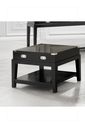 Black Side Table | Eichholtz Military | OROA TRADE
