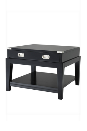 Black Side Table | Eichholtz Military | OROA TRADE