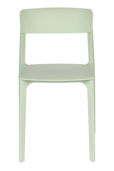 Fiberglass Modern Dining Chairs (4) | DF Clive | Oroa.com