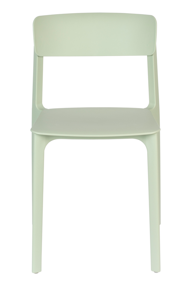 Fiberglass Modern Dining Chairs (4) | DF Clive | Oroa.com