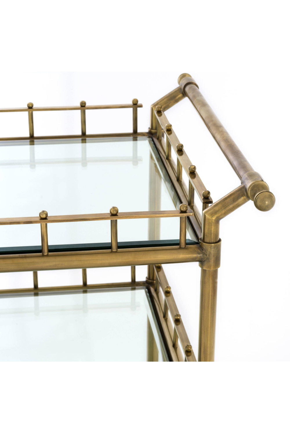 Vintage Brass Trolley | Eichholtz Scarlett | Oroa.com