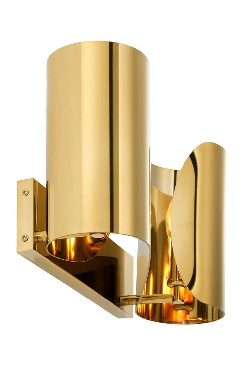 Curved Gold Wall Sconce | Eichholtz Crawley | OROA TRADE