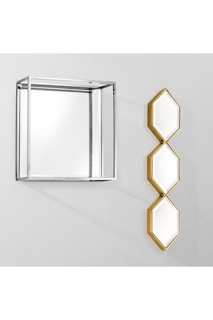Hexagonal Beveled Trio Mirror Glass | Eichholtz Saronno | Oroa.com