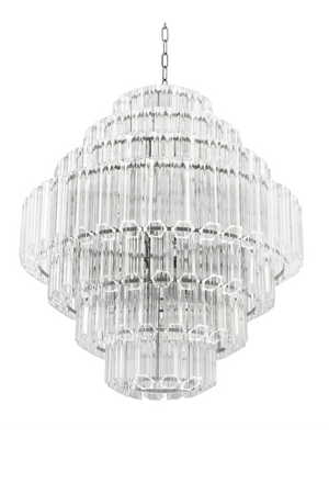 Cascading Bevelled Glass Chandelier | Eichholtz Vittoria | Oroa.com