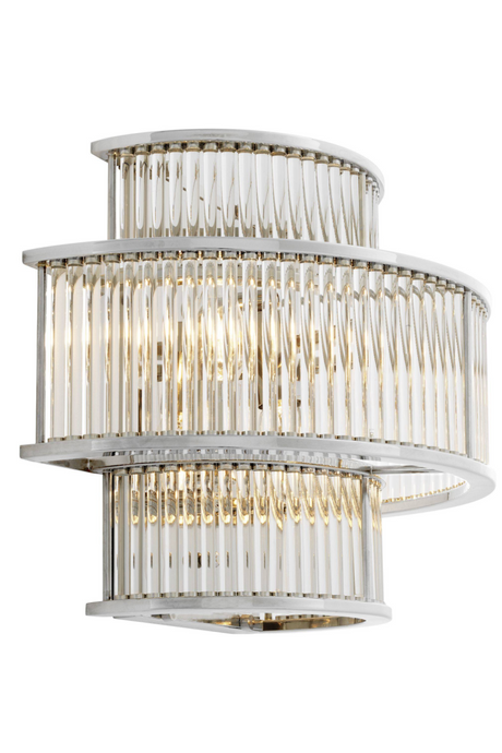 Silver Glass Wall Sconce | Eichholtz Mancini | Oroa.com