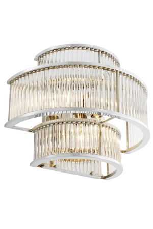 Silver Glass Wall Sconce | Eichholtz Mancini | Oroa.com