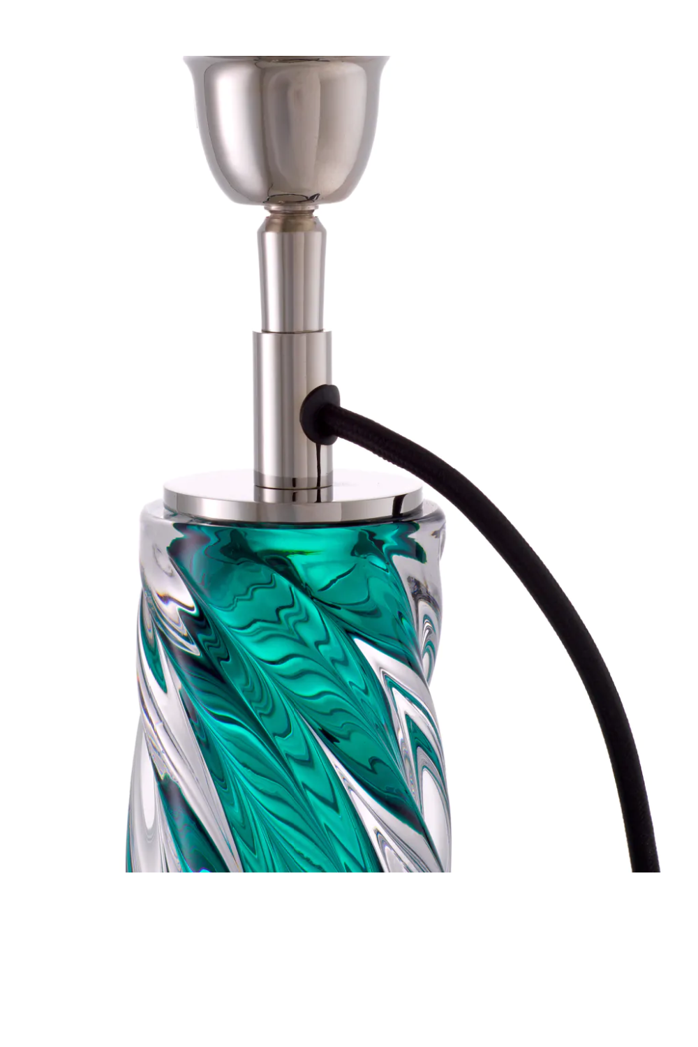 Teal Blown Glass Table Lamp | Eichholtz Barron | Oroa.com