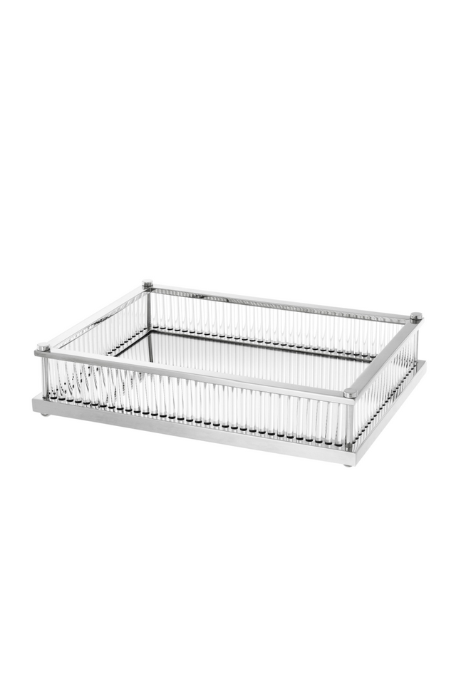 Mirror Bottom Rectangular Tray | Eichholtz Cora | Oroa.com