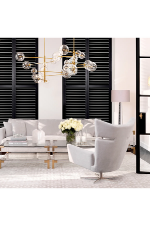 Cream Woven Viscose Carpet | Eichholtz Reeves | Oroa.com