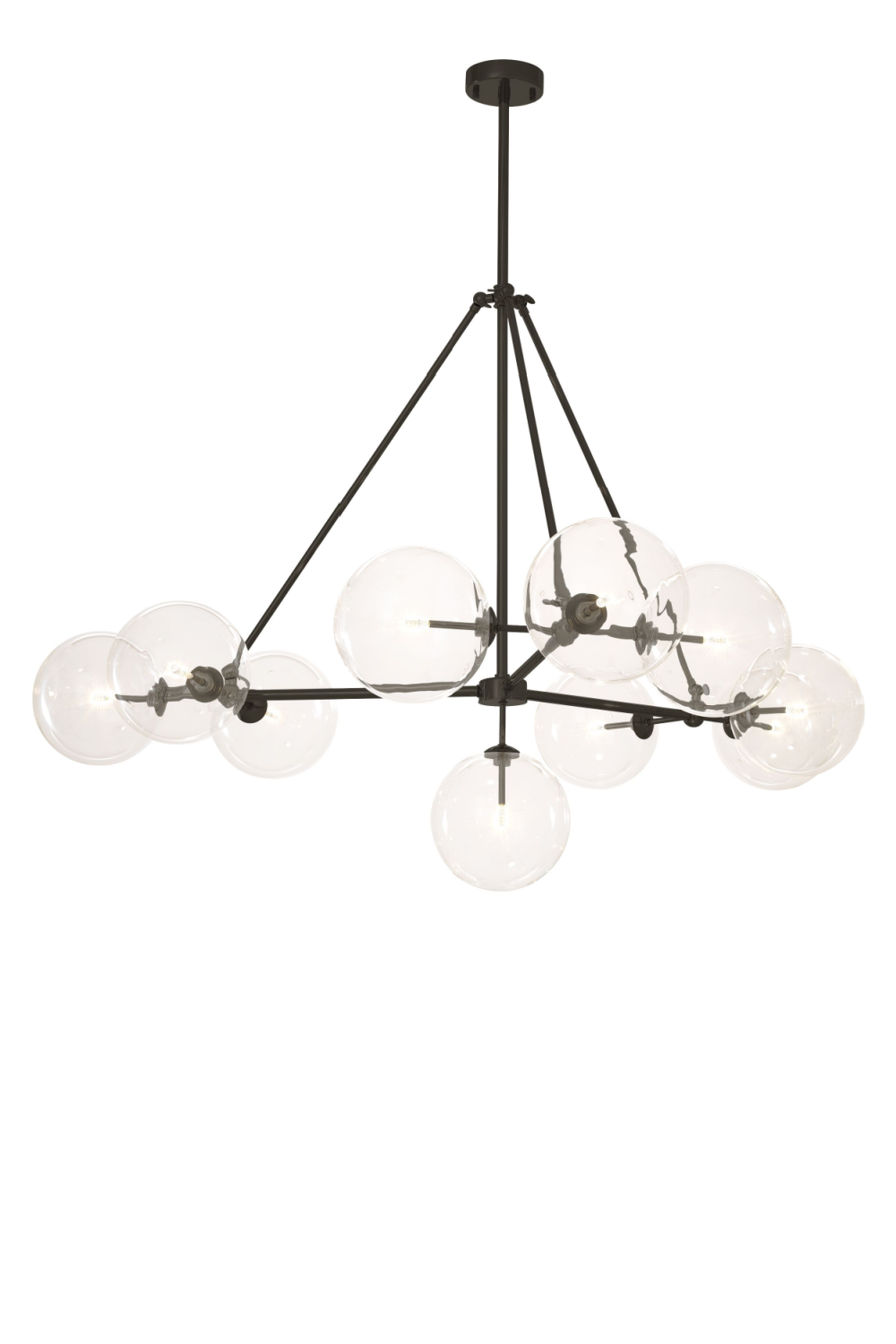 Triangular Sputnik Chandelier | Eichholtz Bermude | Oroa.com