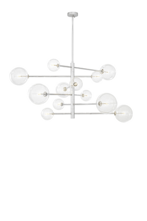 Nickel Sputnik Chandelier | Eichholtz Argento L | OROA TRADE