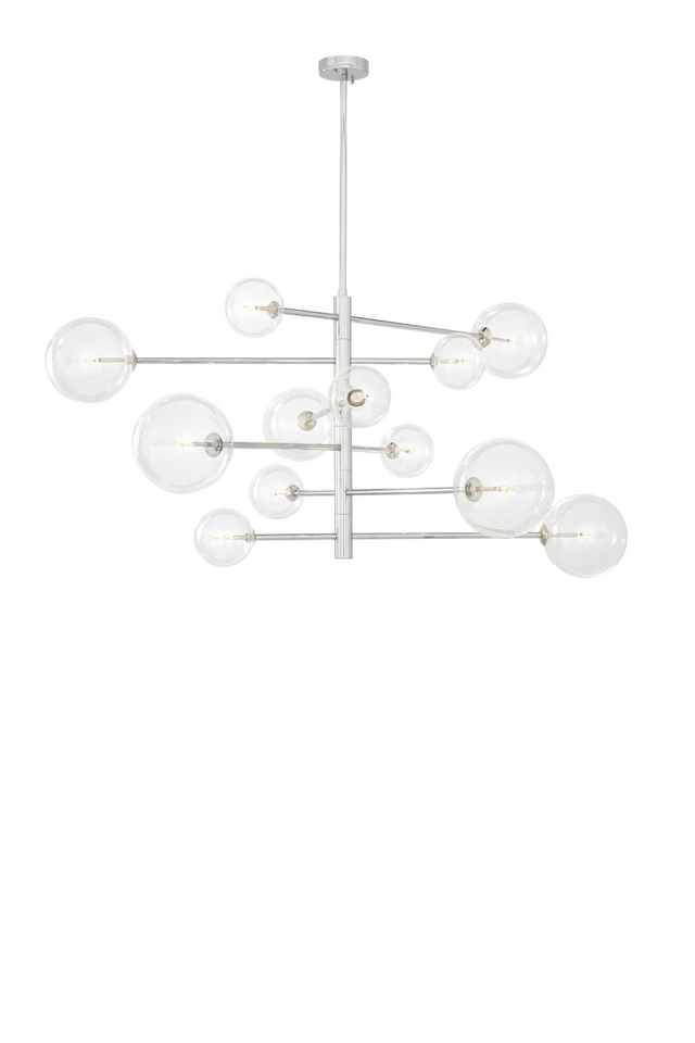 Nickel Sputnik Chandelier | Eichholtz Argento L | OROA TRADE