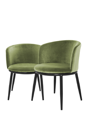 Modern Minimalist Dining Chair Set (2) | Eichholtz Filmore | Oroatrade.com