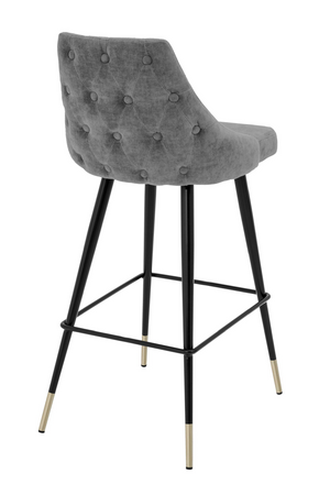 Buttoned Back Bar Stool | Eichholtz Cedro | Oroa.com