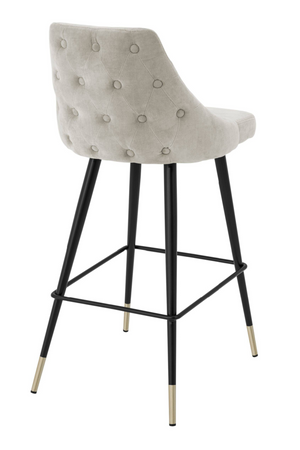 Buttoned Back Bar Stool | Eichholtz Cedro | Oroa.com