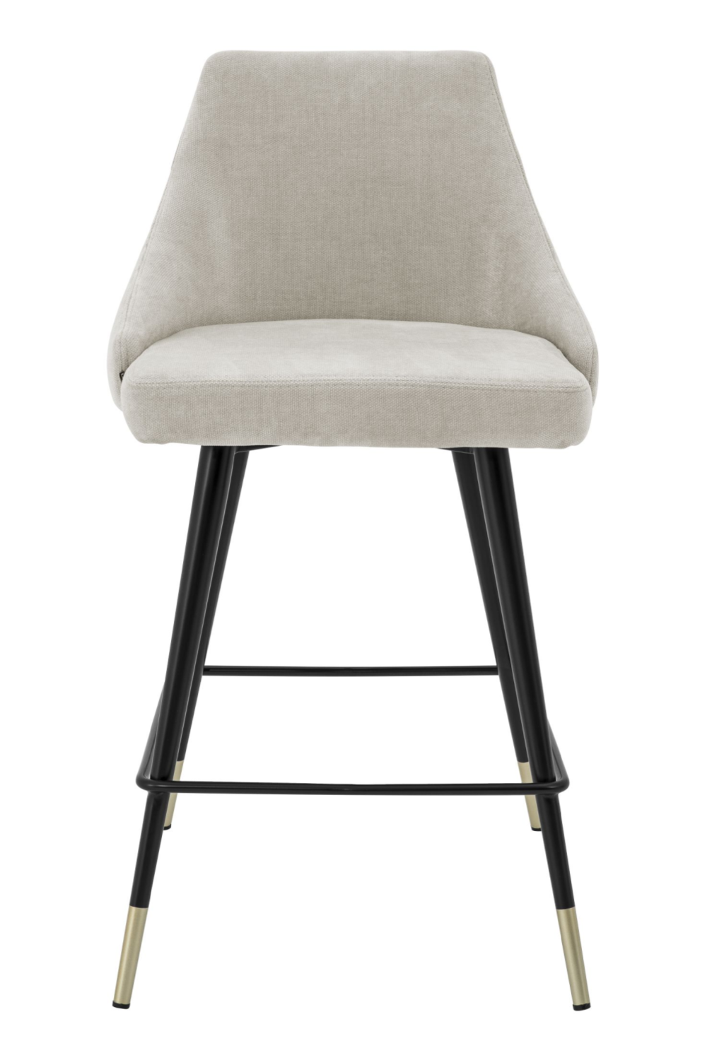 Beige Upholstered Counter Stool | Eichholtz Cedro | OROA TRADE