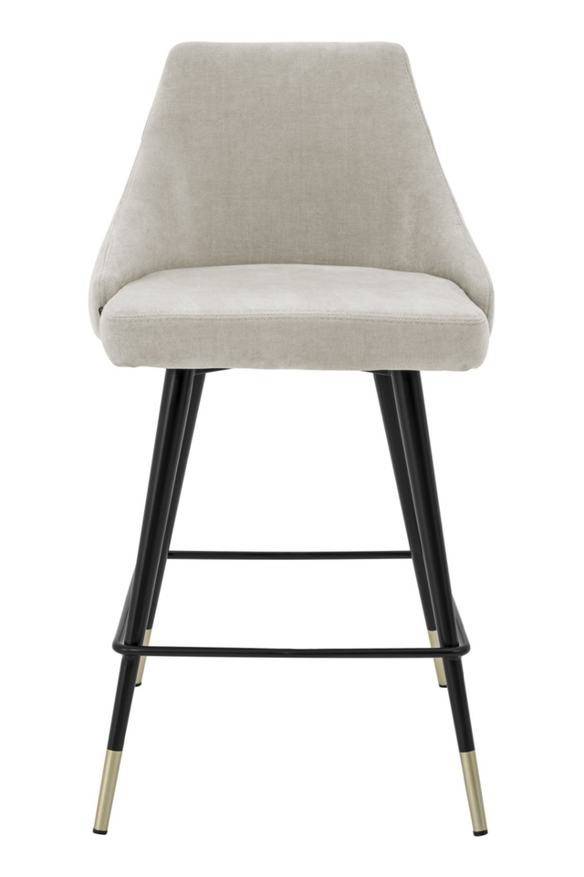 Beige Upholstered Counter Stool | Eichholtz Cedro | OROA TRADE