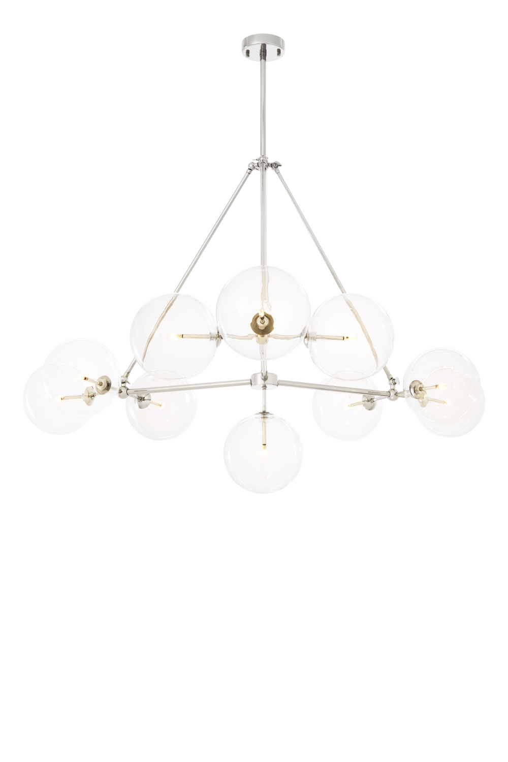 Triangular Sputnik Chandelier | Eichholtz Bermude | Oroa.com