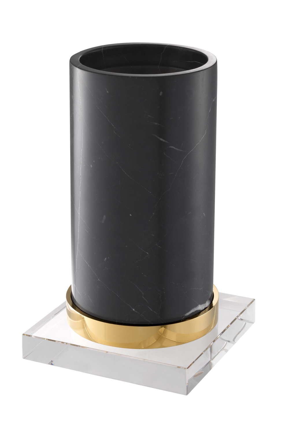 Black Marble Candle Holder | Eichholtz Whitby | OROA TRADE