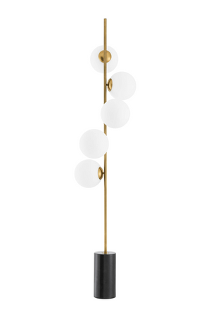 Globe Black Marble Floor Lamp | Eichholtz Tempo | Oroa.com