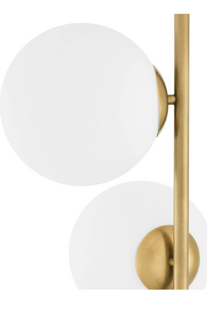 Globe Black Marble Floor Lamp | Eichholtz Tempo | Oroa.com