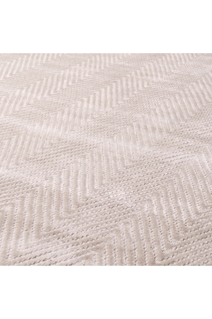 Off-White Carpet 7' x 10' | Eichholtz Herringbone | Oroa.com