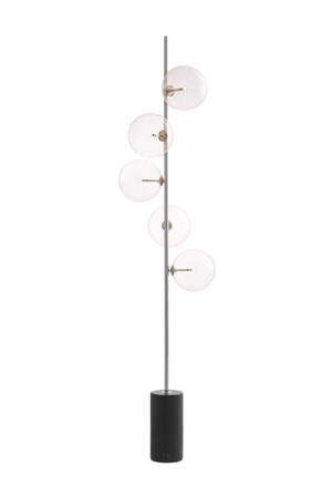 Globe Black Marble Floor Lamp | Eichholtz Tempo | Oroa.com