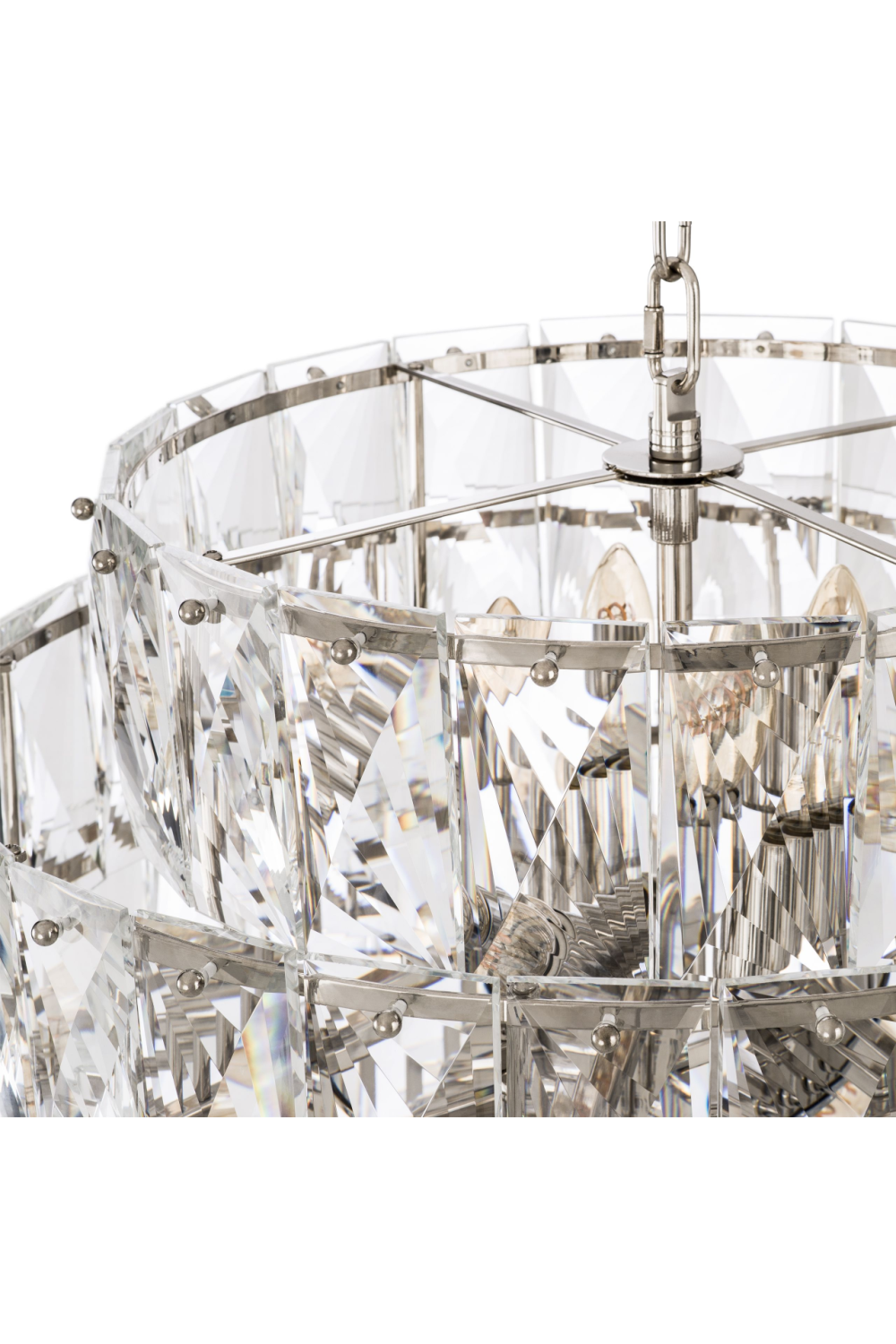 Glass Layered Chandelier L | Eichholtz Amazone | Oroa.com