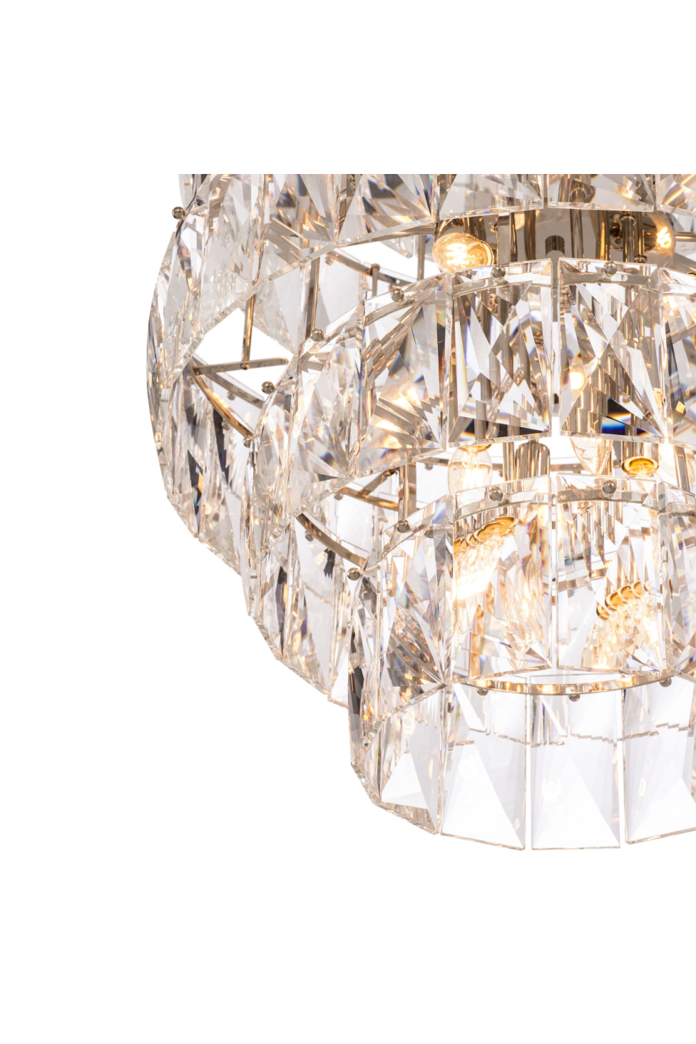 Glass Layered Chandelier L | Eichholtz Amazone | Oroa.com