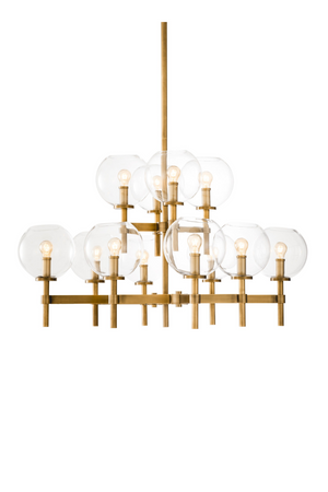Brass Globe Chandelier | Eichholtz Jade | Oroa.com
