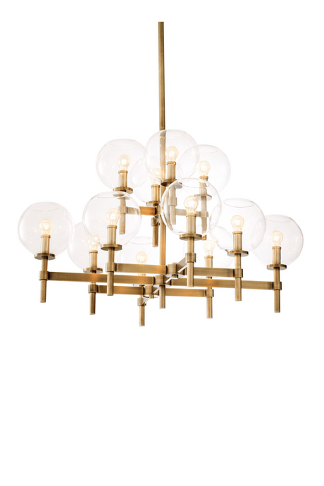 Brass Globe Chandelier | Eichholtz Jade | Oroa.com