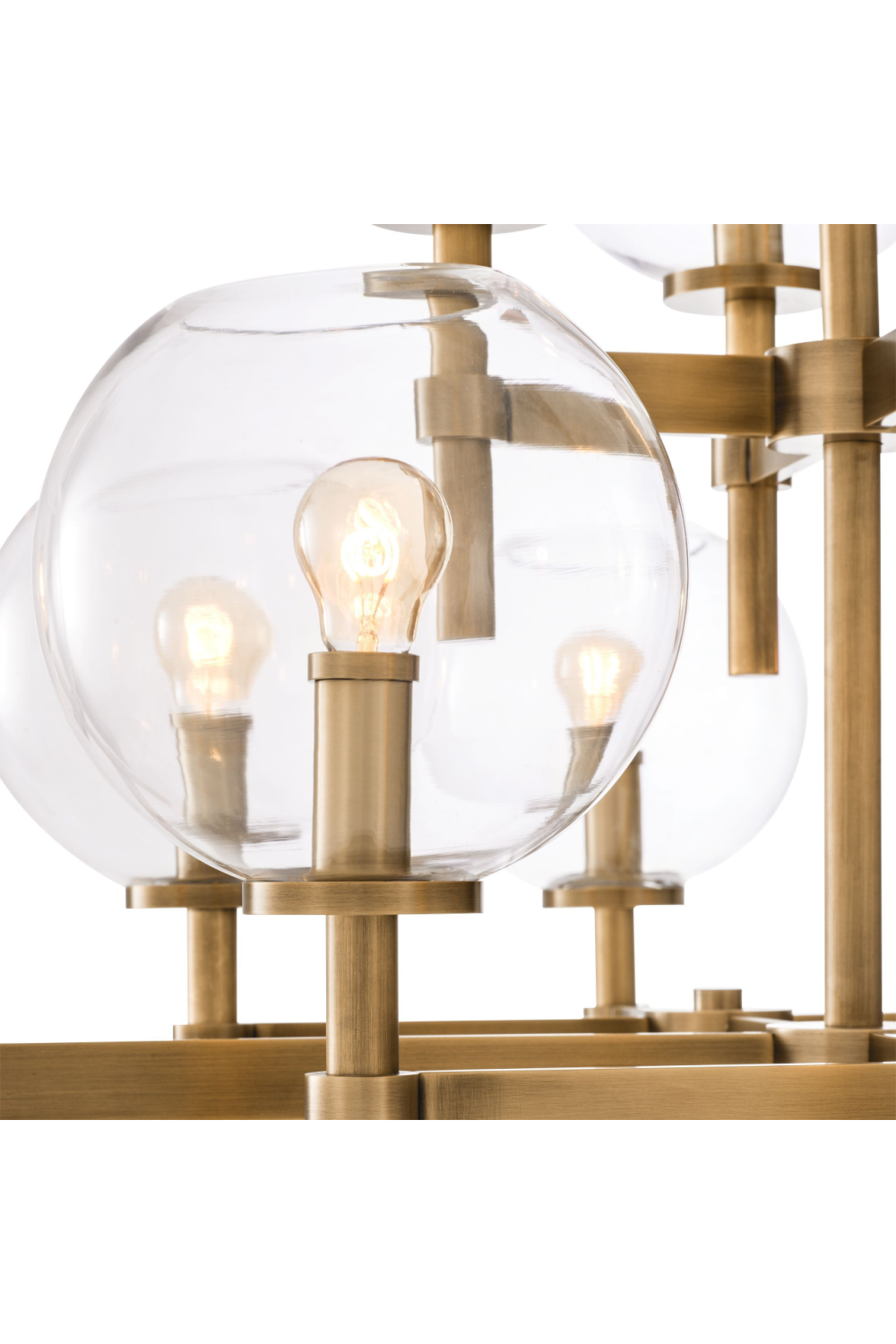 Brass Globe Chandelier | Eichholtz Jade | Oroa.com