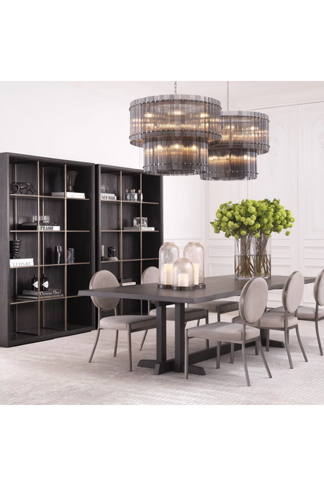 Black & Gray Marble Column | Eichholtz Aveiro | Oroatrade.com