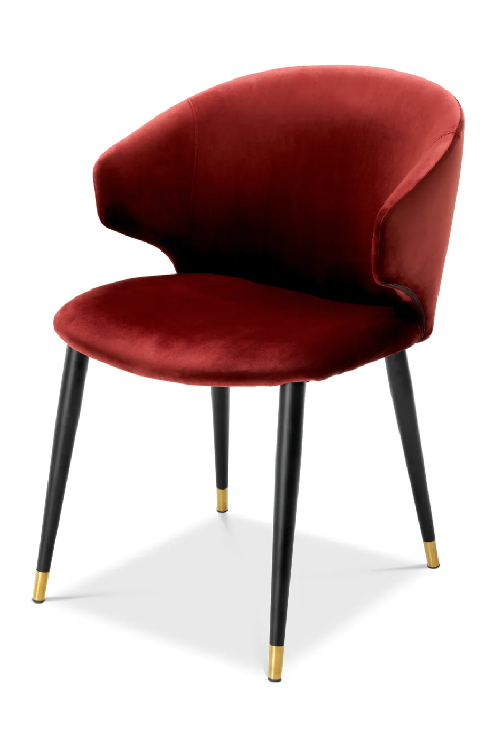 Mid-Century Modern Velvet Dining Chair | Eichholtz Volante | Oroa.com