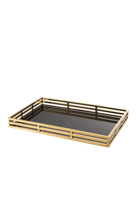 Black Glass Display Tray | Eichholtz Giacomo | Oroa.com